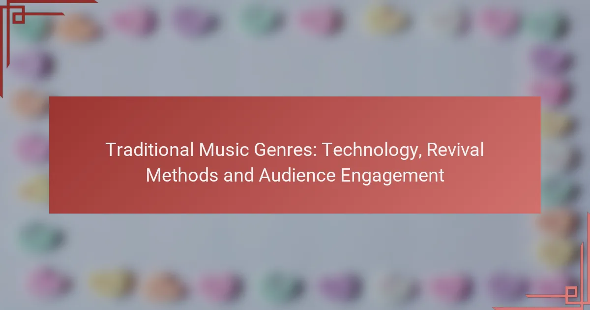 Traditional Music Genres: Technology, Revival Methods and Audience Engagement
